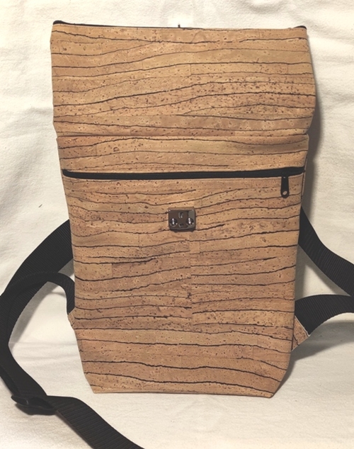 Abbildung: Rolltop Rucksack klein Zebra  &ndash; Ansicht 2